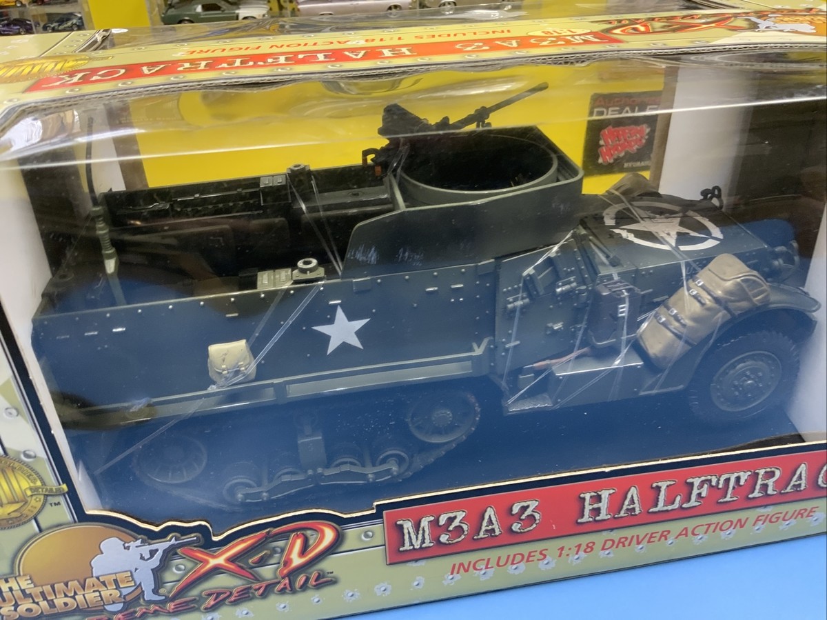 Ultimate Soldier M3A3 Halftrack 1/18 New | eBay