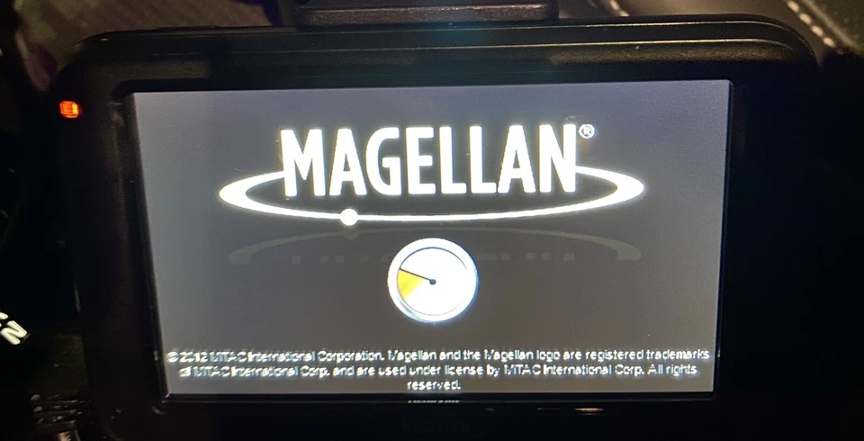 GPS Unit Megellan Roadmate 2230 T-LM Automotive 4” W. 5V With Adaptor & Stand - Image 4 of 4