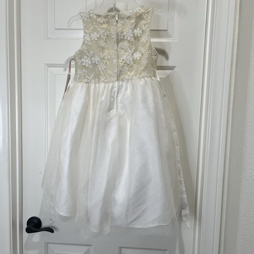 NEW Biscotti Collection Gold And Ivory Princess Dress Girls Sz 7 NWT - Picture 15 of 16