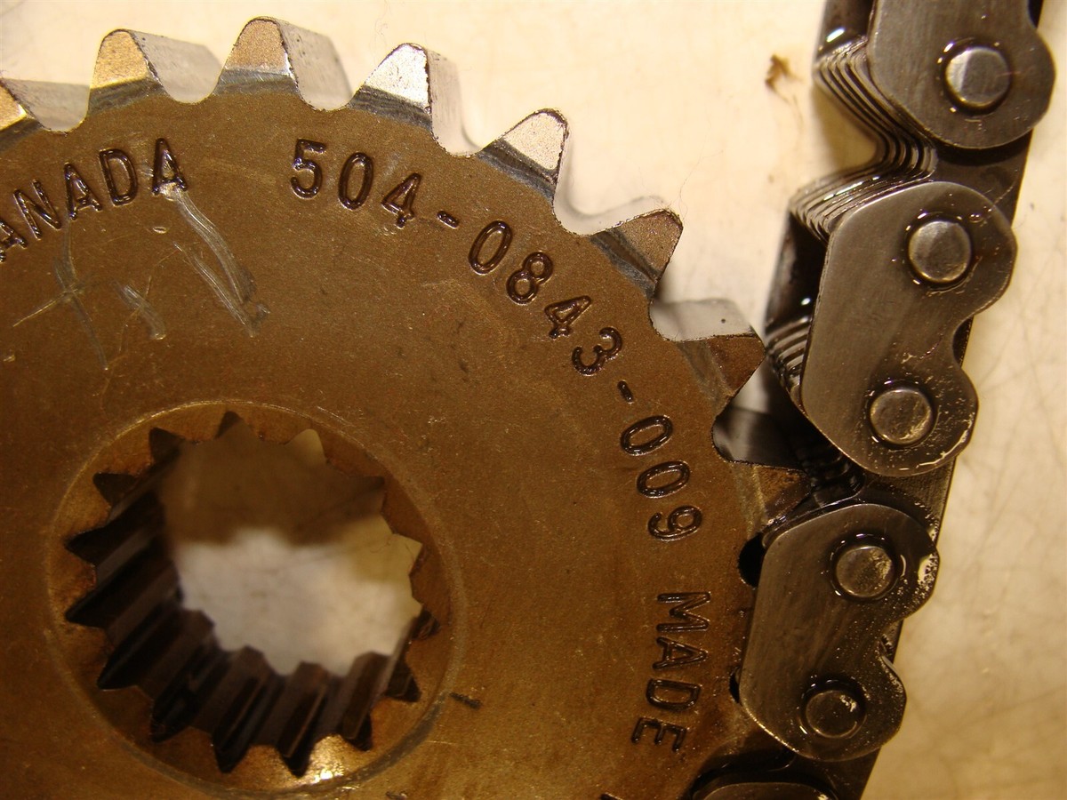 2002 SKI-DOO MXZ 700 zx drive chain gears sprocket set 25t 43t 504