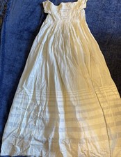 Antique Incredible Baby Christening Gown For French Or German Bisque Doll