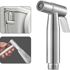 Replacement Toilet Bidet Douche Spray Hygienic Shower Head Chrome Stainless Stee