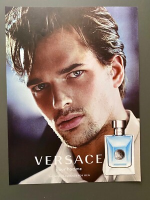 Versace Pour Homme New Fragrance for men Parfum Original 2009 Werbung Ad