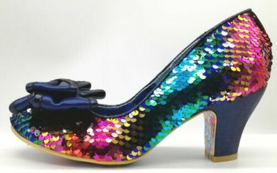 irregular choice sequin shoes