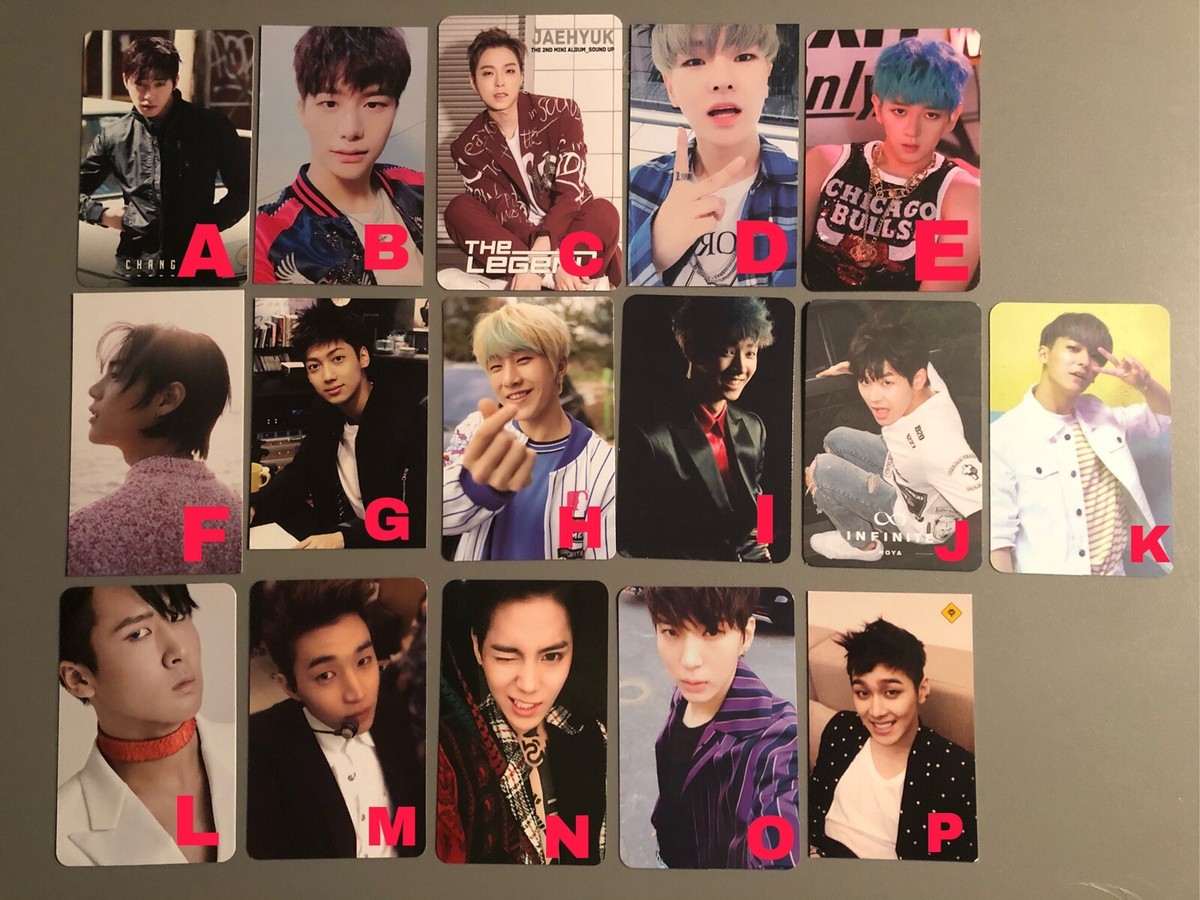 Kpop Boy Group Official Photocard Astro Vixx Infinite Beast