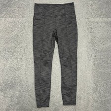 Athleta Legging Pants Womens M Gray Workout Casual Gym Athletic Run Walk