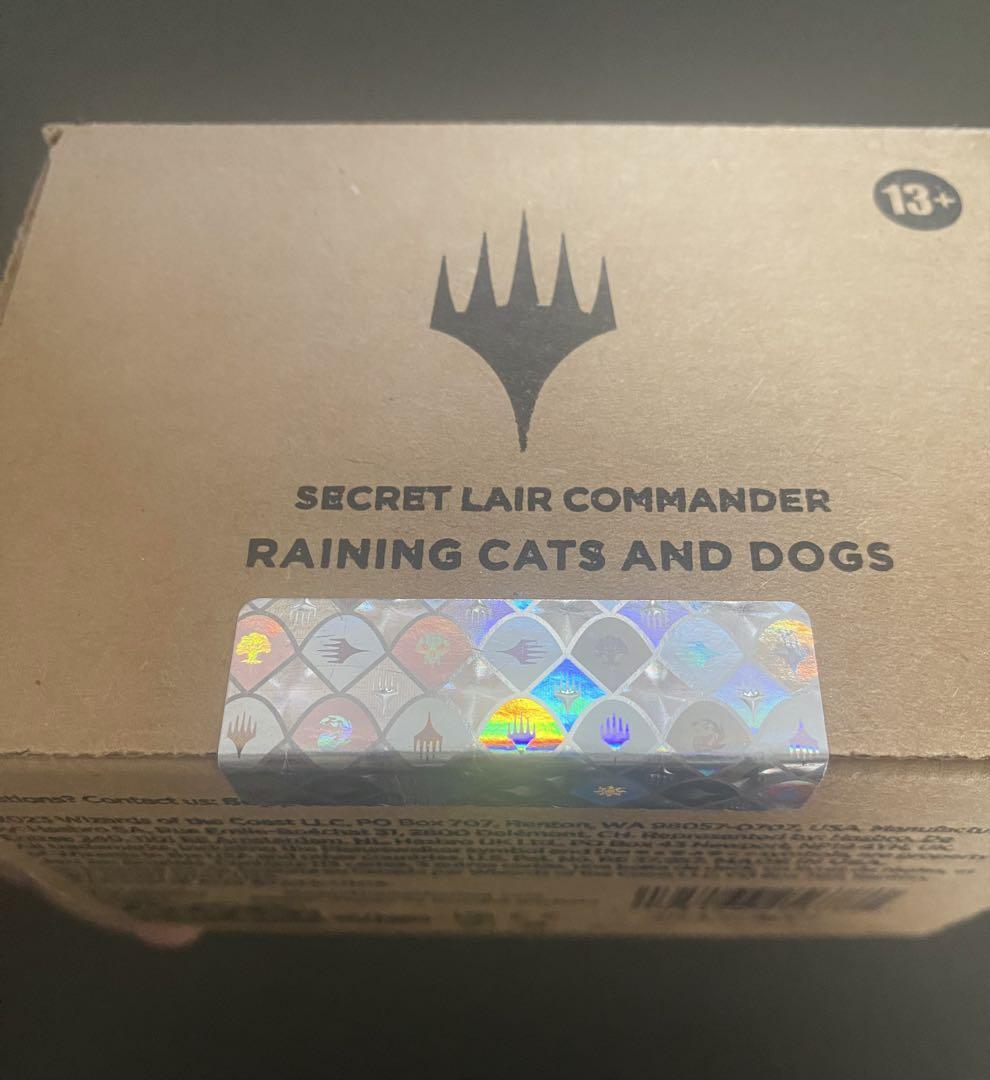 MTG Secret Lair Commander Deck Raining Cats and Dogs Limited MTG Secret Lair Commander Deck Raining Cats and Dogs Limited