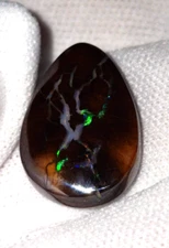 Koroit Boulder Opal Gemstone Cabochon.  Australian Opal
