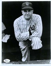Joe Mccarthy Yankees Jsa Coa Signed 8x10 Photo Authenticated Autograph