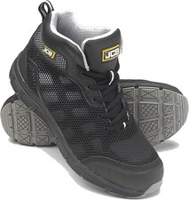 JCB Safety Boots - Hydradig Lightweight Safety Work Boots Black (Sizes 7-12)