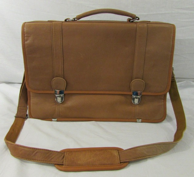 NEW Wilsons Leather Messenger Bag, Brown, Shoulder Bag, Laptop Bag