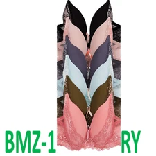 White Apparel Women's Laced & Lace Trimmed Bras (Packs of 6) -Various Styles,34B