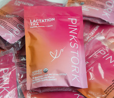 Pink Stork Lactation Tea Fennel, Nettle Box of 9 pouches 15 Sachets each bag