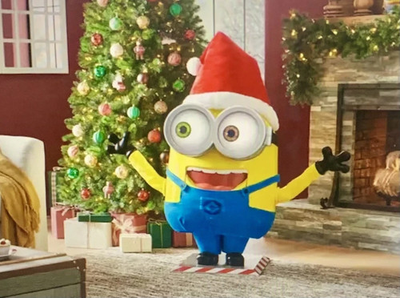 #ad Universal 3.5 ft Animated LED Holiday Minion Home Depot * * * NEW * * * $149.99