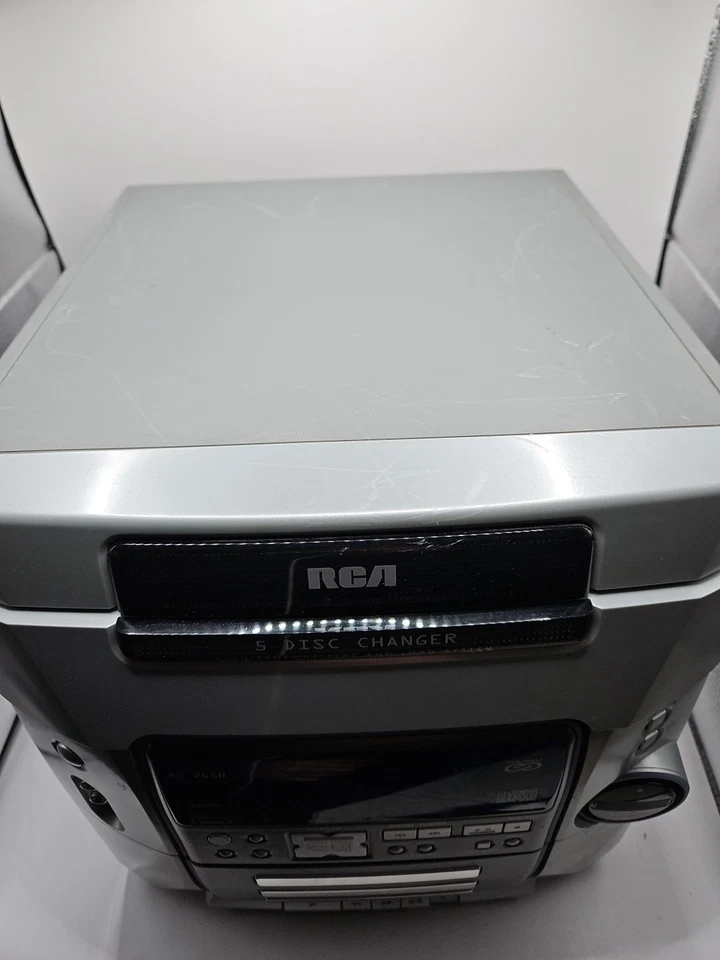Cambiador de discos RCA RS2650 5 cubierta de casete radio AM/FM cubierta de casete - PARA REPUESTOS Foto 2 de 4