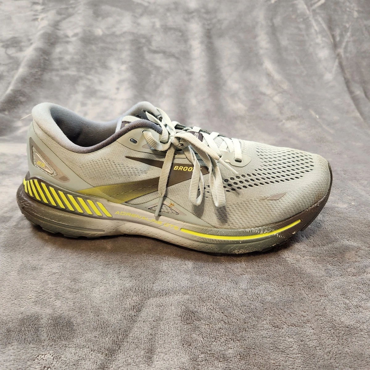 Brooks Shoes Mens 10 Gray Adrenaline GTS 23 Support Running Sneaker 1103911D458 Brooks Men main image 4