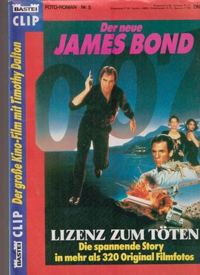 Foto - Roman - Comic (0-1/1) - (1) Bastei Nr. 5 James Bond 1988 GbÜ.