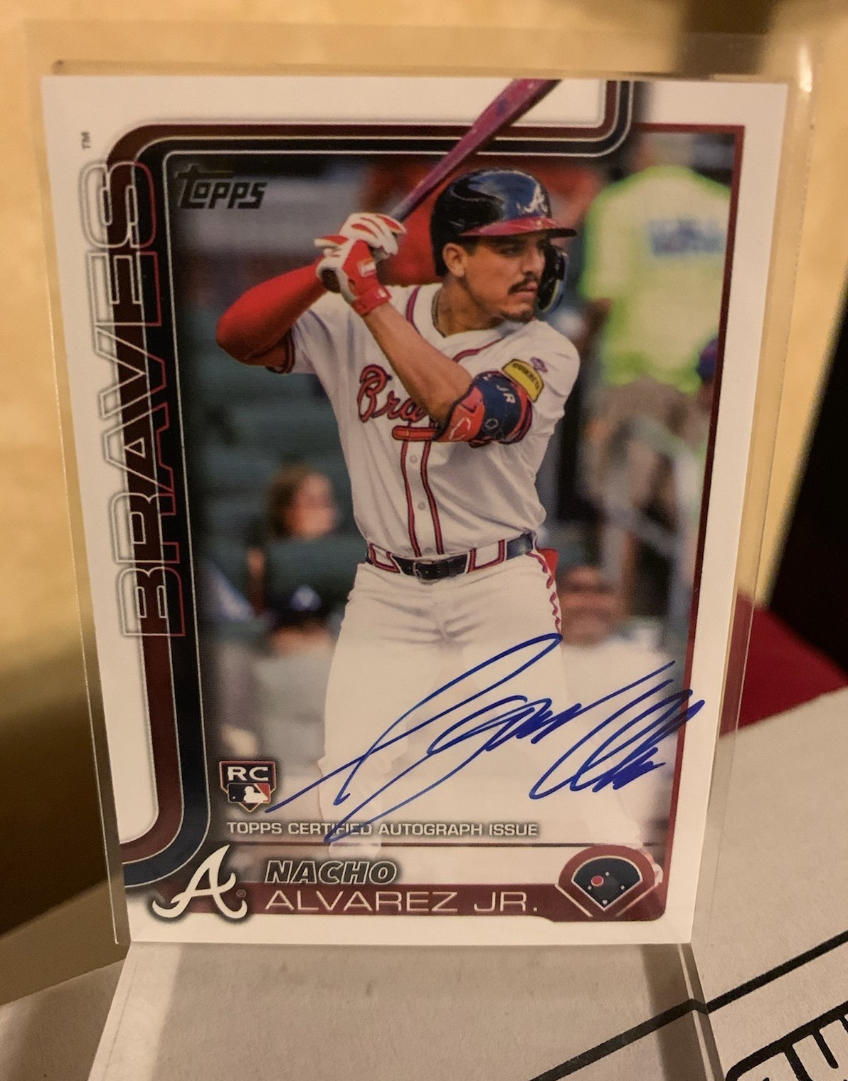 Nacho Alvarez Jr. 2025 Topps Series 1 Real One Auto #223 RC