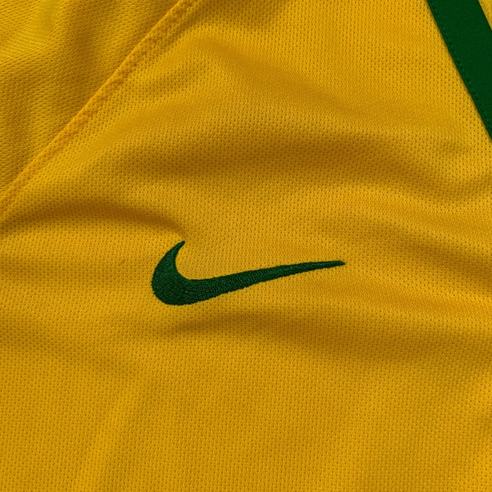 Nike Brazil CBF Soccer Jersey Womens Extra Large 2014 Yellow Home Jersey - Image 4 of 4