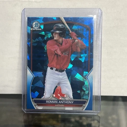 2023 Bowman Chrome Draft Sapphire - Roman Anthony #BDC-112 Boston Red Sox