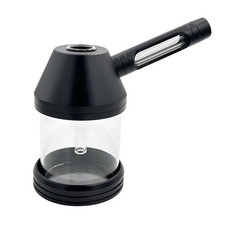 ‌Pipa acqua vetro lega di alluminio erba secca tabacco narghilè narghilè strumento fumo