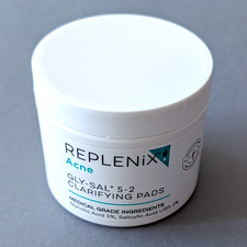 Replenix Gly-Sal 5-2 Acne Clarifying Pads - 60 Pads - Sealed - Exp08/27