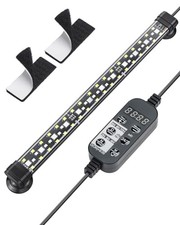 6.5 W Aquarium LED Light 12 Inch 24/7 12 Inch for 13 to 22 Inch Tank Basic