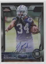 2015 Topps Chrome Rookies Black Refractor 21/25 Josh Robinson #198 Auto n0c