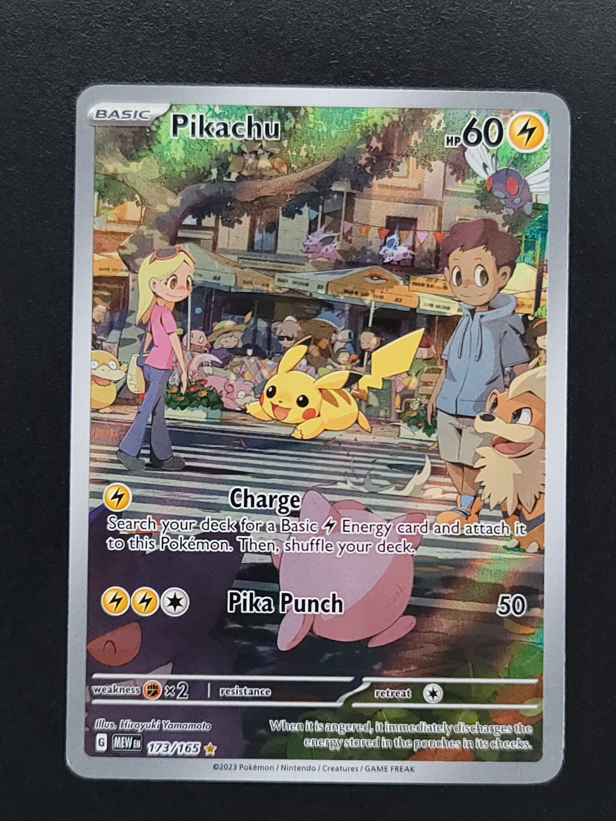 pikachu-2023-scarlet-violet-151-173-165-illustration-rare-price