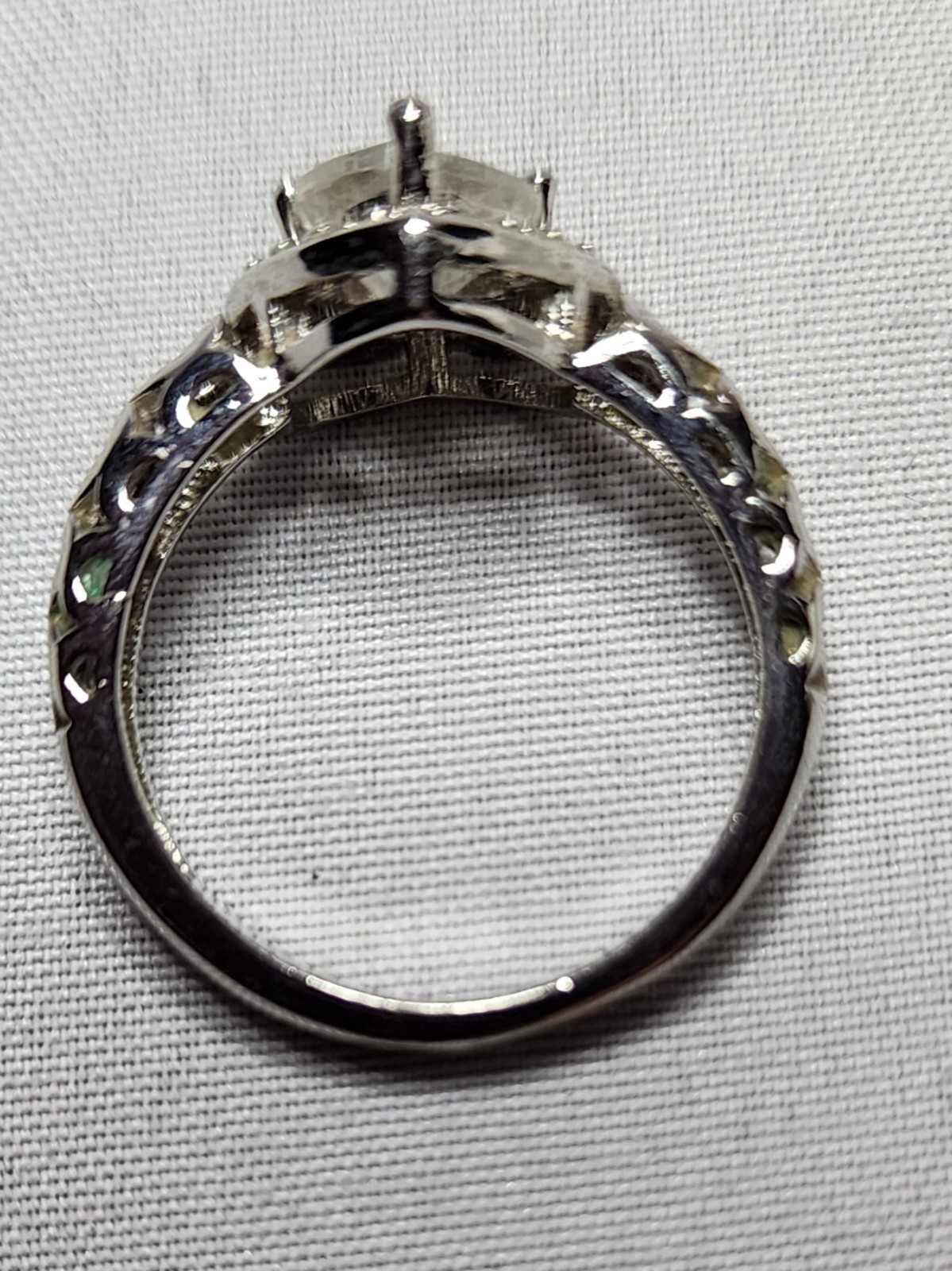 Gold Filled 10krgp Heart Statement Ring Cocktail … - image 3