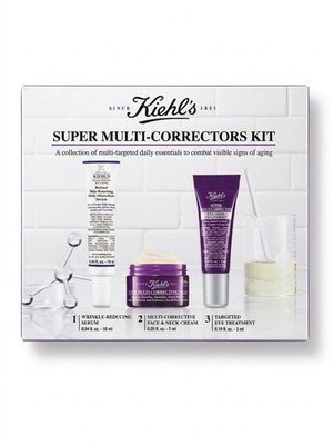 Kiehl s Super Multi-Correctors Skincare Set 3pc | $45 MSRP | NIB