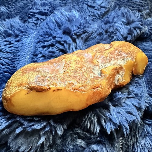 Genuine Amber Nugget Stone Baltic Butterscotch Egg Yolk 500 ct Video