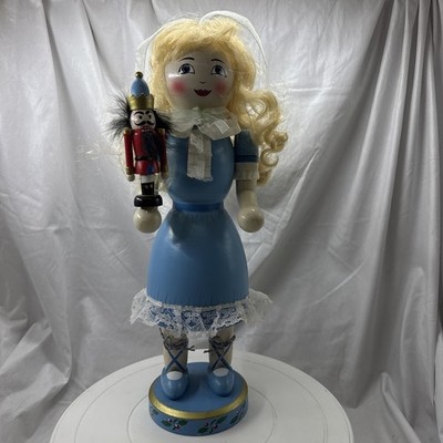 Nutcracker Suite Clara Ballerina Wooden Christmas Nutcracker 14  Blonde Hair