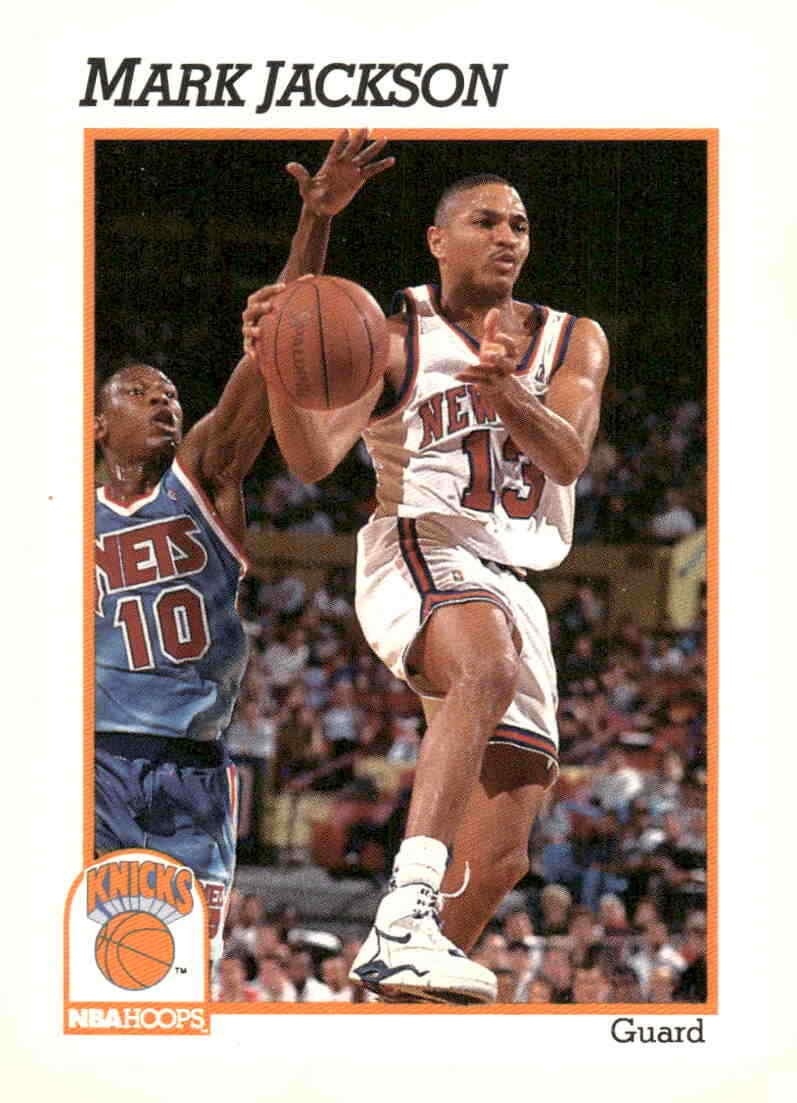 1991-92 Hoops #141 Mark Jackson