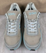 GDEFY Mighty Walk Gravity Defyer Gray Blue Walking Sneakers Shoes Womens Size 9