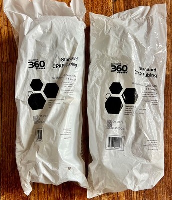 Set Of 2 - GEMCORE 360 Slim Fit CPAP Tubing CPT-STD-72 NEW Sealed