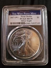 2017-W American Silver Eagle $1  1 oz Silver PCGS MS70 First Strike