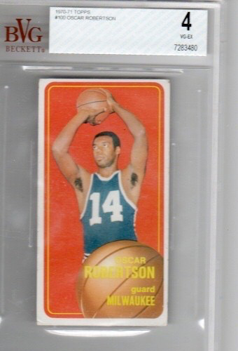 Oscar Roberton 1970-1971 PSA 4