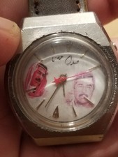 1980'S SADDAM HUSSIEN PRESIDENT WATCH SPECIAL MEMORIAL RARE