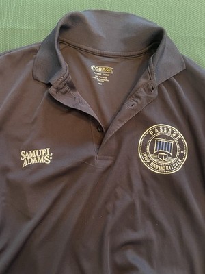 Cool Sam Adams Golf Shirt; Medium