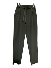 Paul Smit High-waisted Tailored Trousers Size 12 Black Brand New
