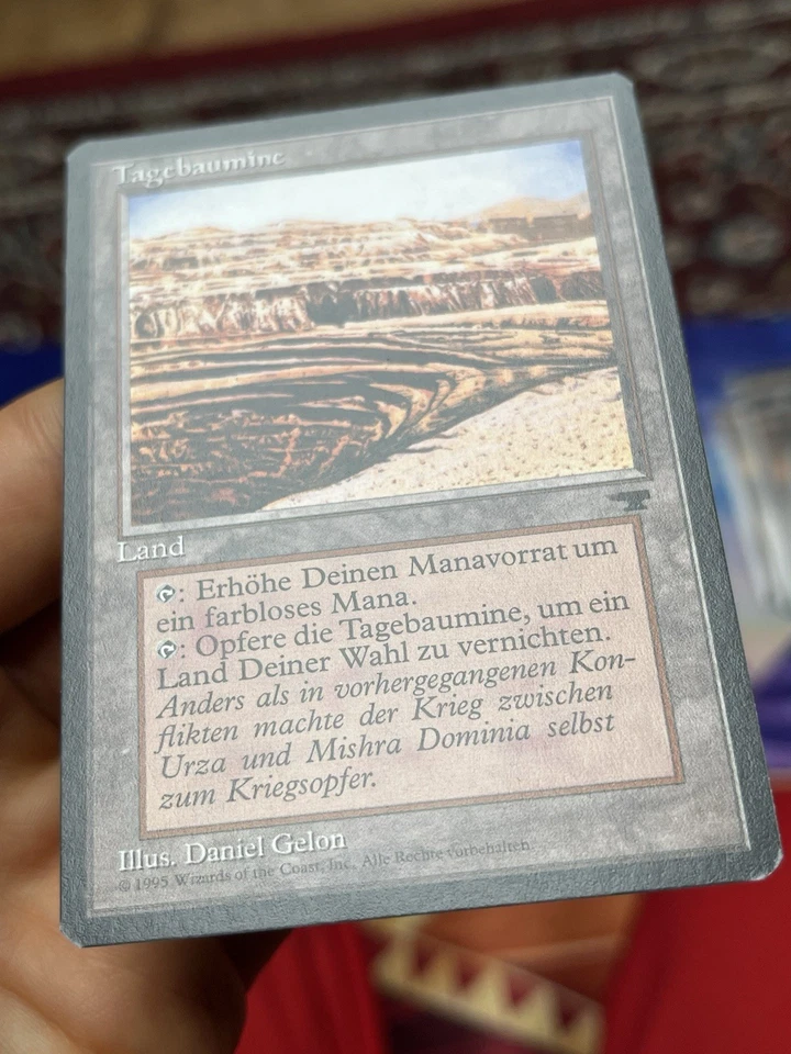 German FBB • Strip Mine • Renaissance • Unplayed / Very Clean • MTG (1706) - Image 2 of 4