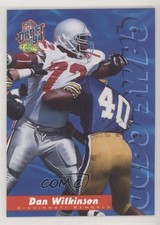 1994 Classic NFL Draft Game Card Dan Wilkinson #GC4 Rookie RC 0b5. rookie card picture