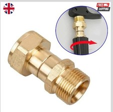 M22 14mm Brass Pressure Washer Swivel Joint Connector Hose Adapter Fittings