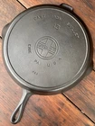 Griswold Cast Iron #13 Large Block Logo Skillet w/ Heat Ring