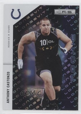 2011 Rookies & Stars Longevity Parallel Holofoil 97/99 Anthony Castonzo RC 1l2