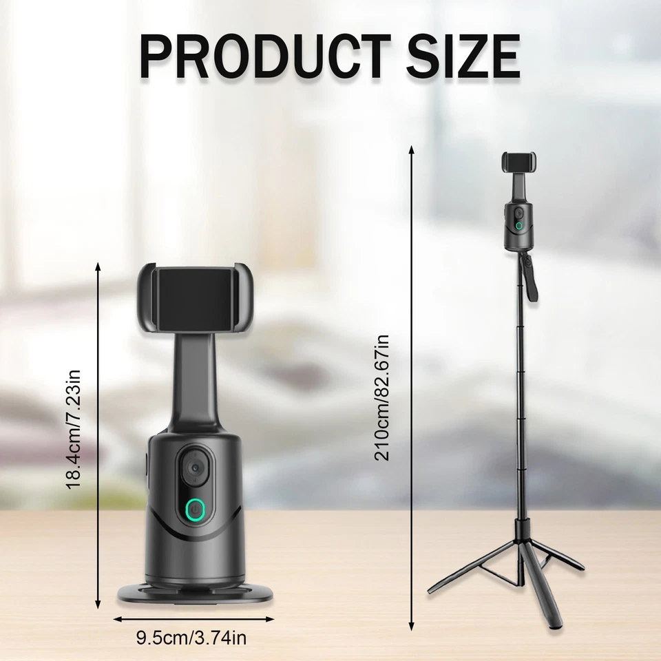 Trípode de teléfono de reconocimiento facial Shoplyhube Smart Ai Foto 2 de 4