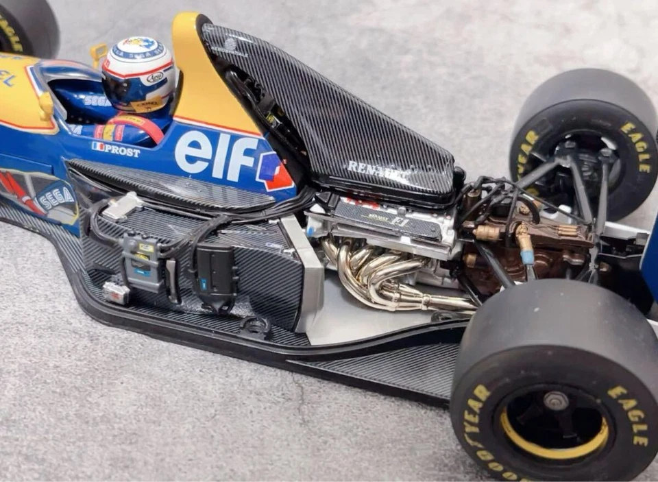 Near Mint Quartzo Williams FW15C 1993 Prost CAMEL 1/18 Rare F1 Model JAPAN - Image 4 of 4