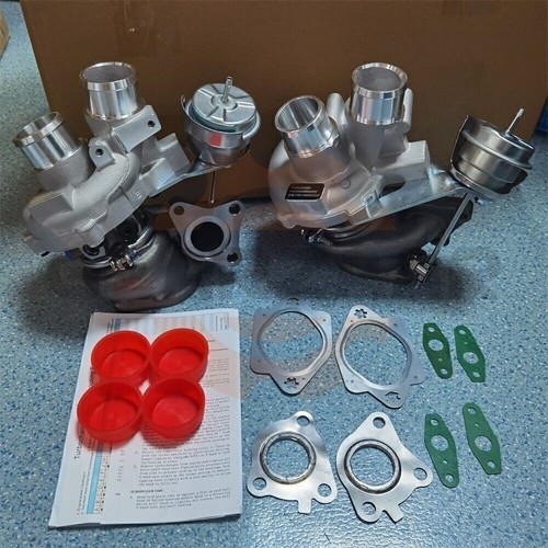 Left +Right Turbo PAIR For Ford F150 F-150 V6 3.5L 2013-2016 gas Turbocharger US - Picture 4 of 24