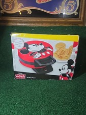 Disney DCM-1 Classic Mickey Waffle Maker Brushed Stainless Steel Mickey Mouse
